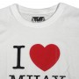 TUFF Футболка Тайский Бокс Хлопок "I Love Muay Thai" Белая